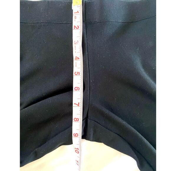 EUC TRINA TURK Basic Black Pull On Legging / Stretch Pants Full Length Size S - Picture 7 of 8